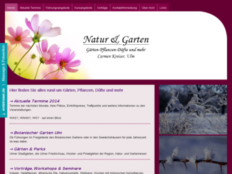 naturundgarten.net website preview