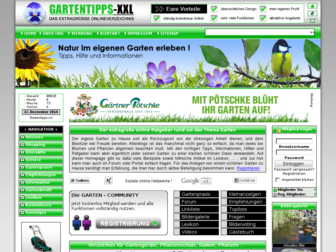 gartentipps-xxl.de website preview