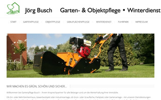 gartenpflege-busch.de website preview