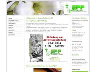 gartenpflege-epp.de website preview