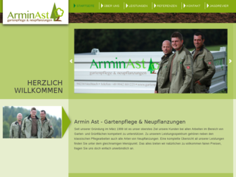gartenpflege-ast.de website preview