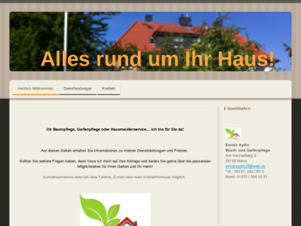 gartenpflege-aydin.de website preview