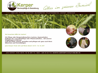 kerper-gartenpflege.de website preview