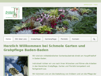 grabpflege-schmole.de website preview