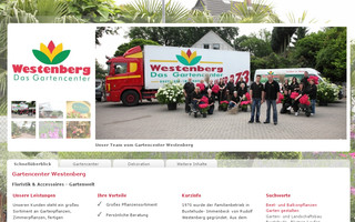 gartencenter-westenberg.de website preview