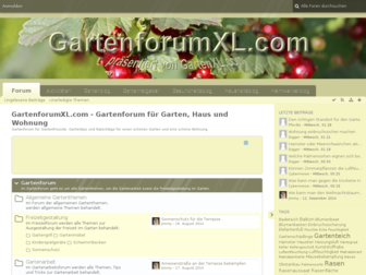 gartenforumxl.com website preview