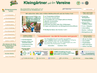 kleingartenvereine.de website preview