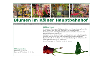 blumen-im-hauptbahnhof.de website preview