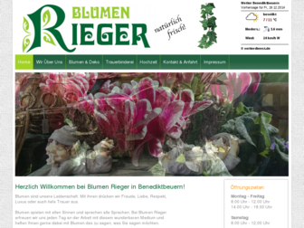 blumen-rieger.de website preview