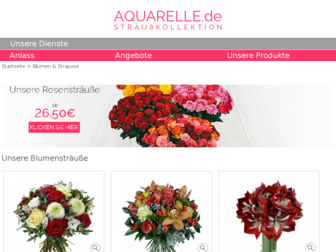 aquarelle.de website preview