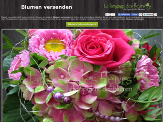 blumen-zu-versenden.de website preview