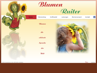blumen-ruiter.de website preview