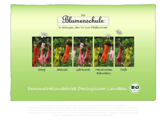 blumenschule.de website preview
