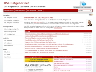 dsl-ratgeber.net website preview