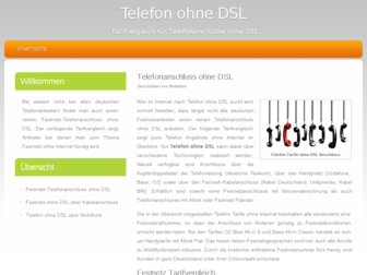 telefon-ohne-dsl.de website preview