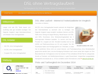 dsl-ohne-vertragslaufzeit.com website preview