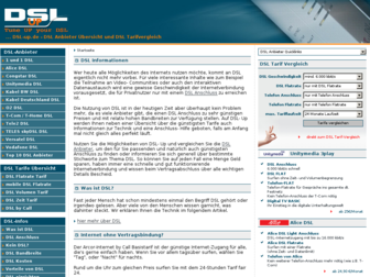 dsl-up.de website preview