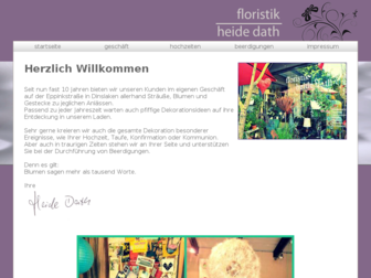 floristik-dath.de website preview