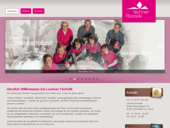 lechner-floristik.de website preview