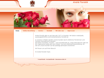 andrae-floristik.de website preview