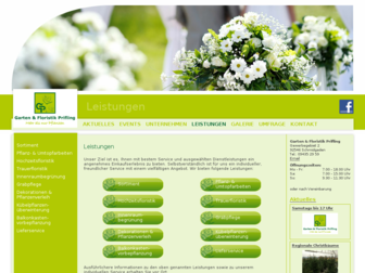 garten-floristik-prifling.de website preview