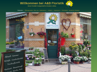 ab-floristik.de website preview
