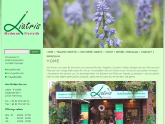 liatris-floristik.de website preview