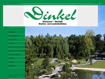 dinkel-gartenbau.de website preview