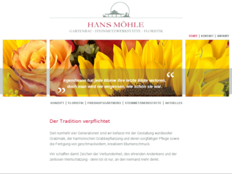 hansmoehle.de website preview