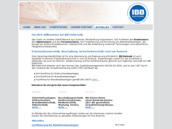 ibb-elektronik.de website preview