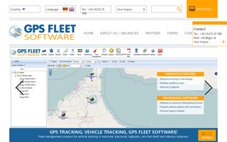 gps.at website preview