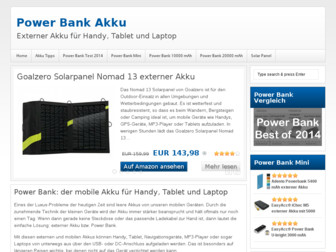 powerbankakku.de website preview
