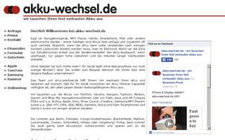 akku-wechsel.de website preview