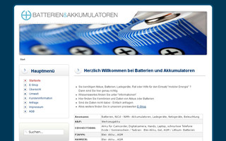 battery-service.de website preview