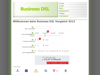 business-dsl-vergleich.de website preview