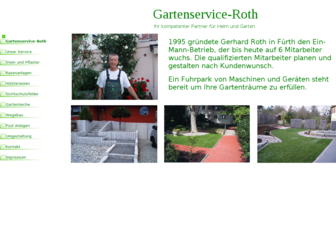 gartenservice-roth.de website preview
