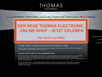 thomas-electronic.de website preview