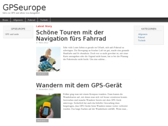 gpseurope.de website preview