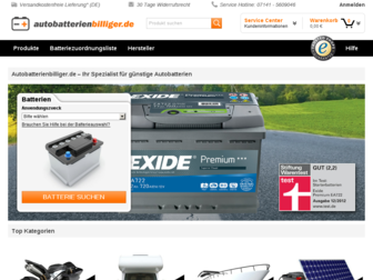 autobatterienbilliger.de website preview