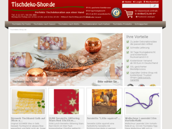 tischdeko-shop.de website preview