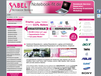 notebook-fit.de website preview
