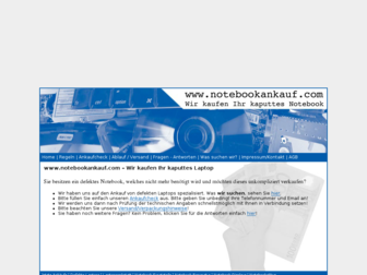 notebookankauf.com website preview