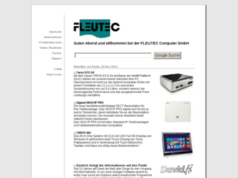 fleutec.de website preview