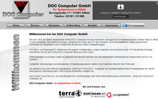 doc-computer.de website preview
