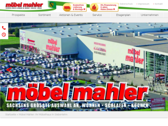 moebel-mahler-siebenlehn.de website preview