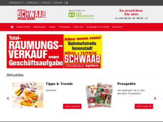 moebel-schwaab.de website preview