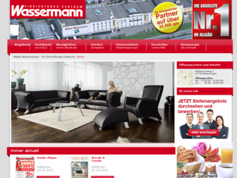 moebel-wassermann.de website preview