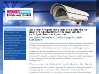 swm-elektronik.de website preview