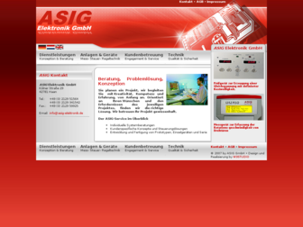 asig-elektronik.de website preview
