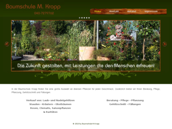 baumschule-kropp.de website preview